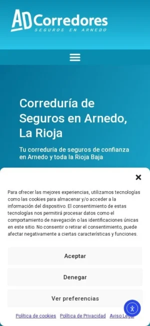 Captura de AD Corredores (móvil)