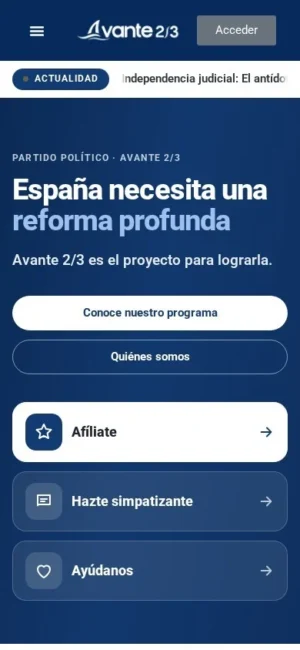 Captura de Avante 2/3 (móvil)