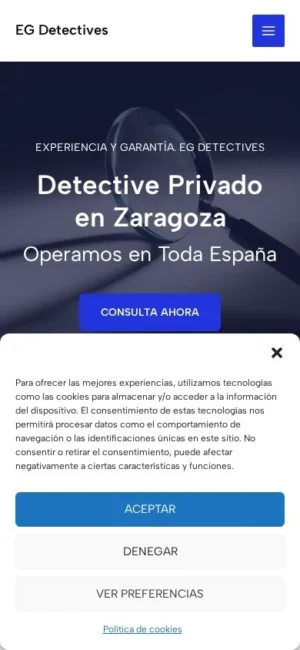 Captura de EG Detectives (móvil)