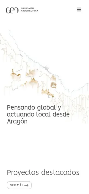 Captura de Grupo Gen Arquitectura (móvil)